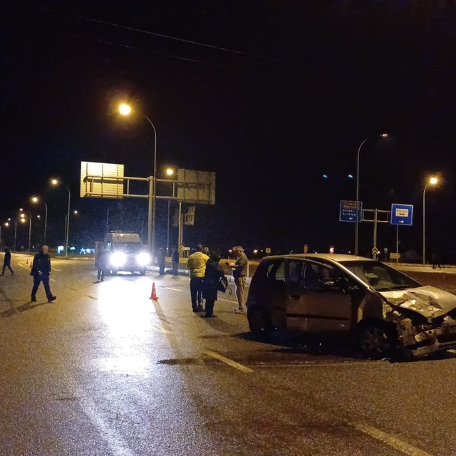 Seydişehir'de trafik kazasında bir kişi yaralandı