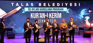 Talas Belediyesi üç ayların başlangıcı dolayısıyla program düzenledi