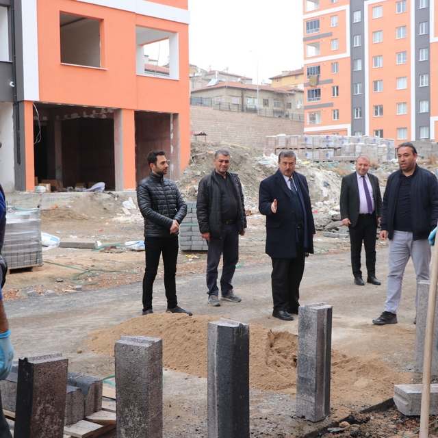 Başkan Taşyapan kentsel dönüşüm çalışmalarını inceledi