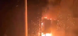 Şırnak'ta elektrik trafosunda çıkan yangın söndürüldü