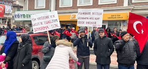 Tokat'ta "Gazze için acil ateşkes" etkinliği düzenlendi