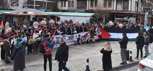 Rize, Gümüşhane, Ordu ve Trabzon'da teröre ve İsrail'e tepki yürüyüşü gerçe...