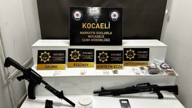 Kocaeli'de uyuşturucu operasyonunda 5 kişi yakalandı