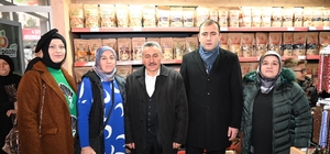 Kadın üreticiler kooperatif çatısı altında satış noktası açtı