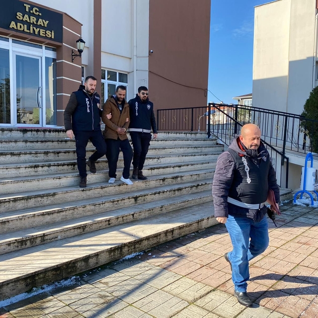 Tekirdağ'da 23 yıl 1 ay kesinleşmiş hapis cezası bulunan hükümlü yakalandı