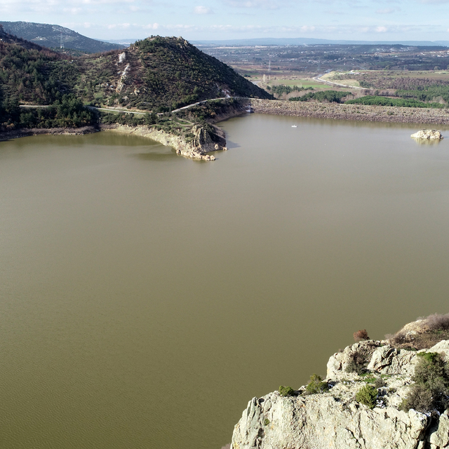 Çanakkale'nin tek içme suyu kaynağı Atikhisar Barajı'nda doluluk artıyor