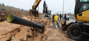 Diyarbakır'da yeni yerleşim alanlarında altyapı çalışması sürüyor  