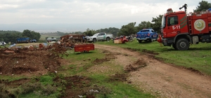 Çanakkale'de orman arazisine inşa edilen kaçak yapılar yıkılıyor