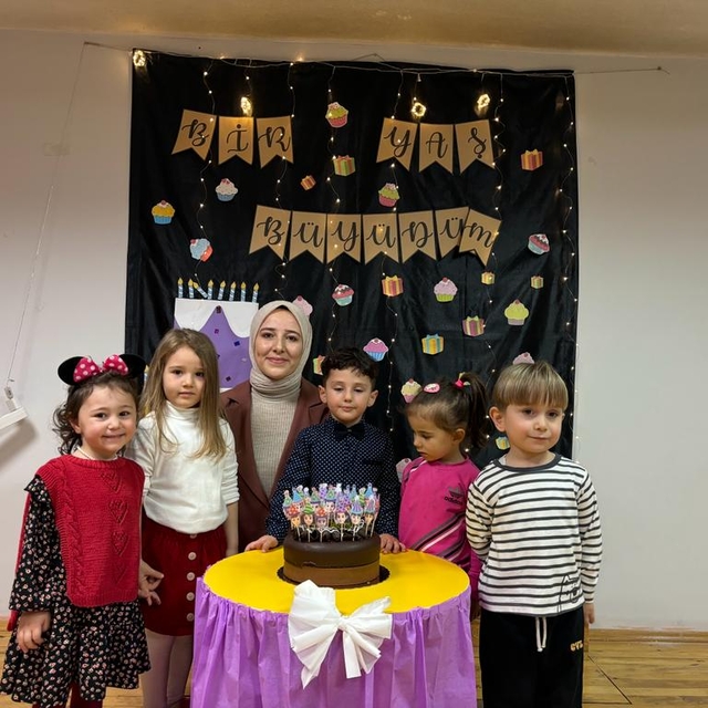 Ulaş Anaokulu'nda "bir yaş daha büyüdüm" etkinliği düzenlendi