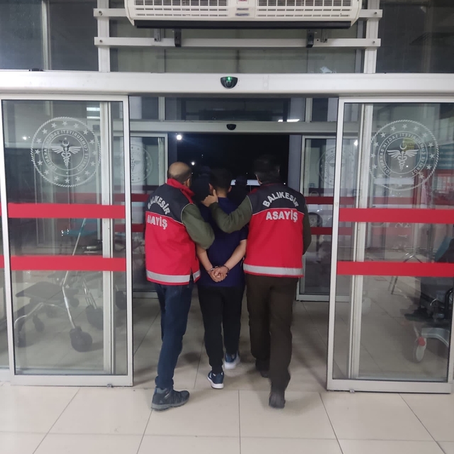Balıkesir'de silahla yaralama şüphelisi polis operasyonu ile ele geçirildi