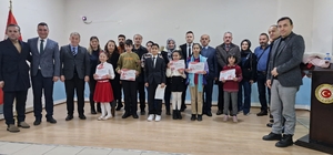 Yağlıdere'de, "İstiklal Marşı'nı Güzel Okuma" yarışması ilçe finali yapıldı