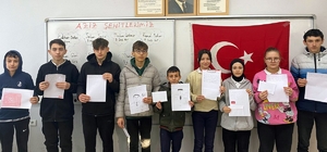 Sakaryalı öğrencilerden şehit ailelerine mektup