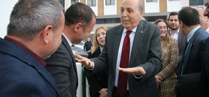 AK Parti Muğla Büyükşehir Belediye Başkan Adayı Ayaydın Muğlaspor'u ziyaret...