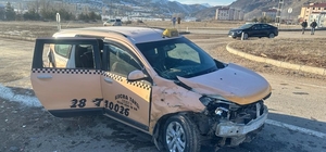 Giresun'da trafik kazasında 3 kişi yaralandı