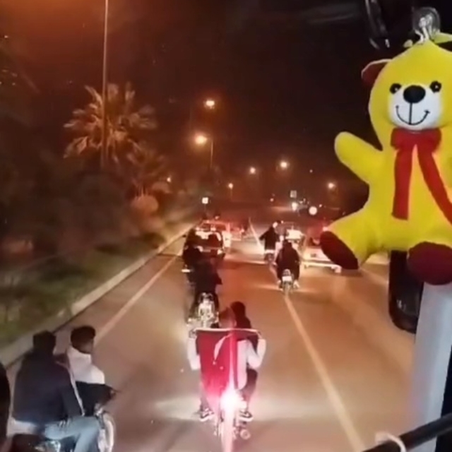 Trafiği tehlikeye atan konvoydaki 8 motosiklete 101 bin 279 lira ceza