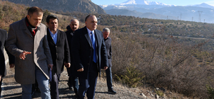 Artvin Valisi Ünsal, Ardanuç'ta GES kurulacak alanda inceleme yaptı