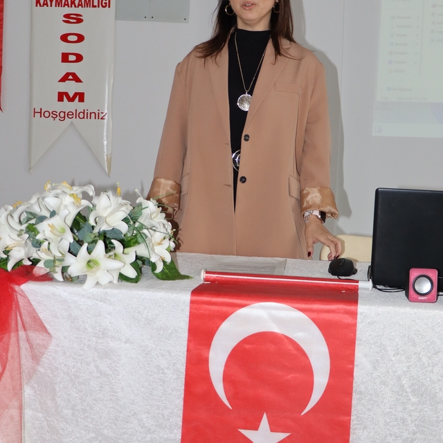 Ferizli'de SODAM kursiyerlerine ruh sağlığı ve bağımlılıkla mücadele eğitim...