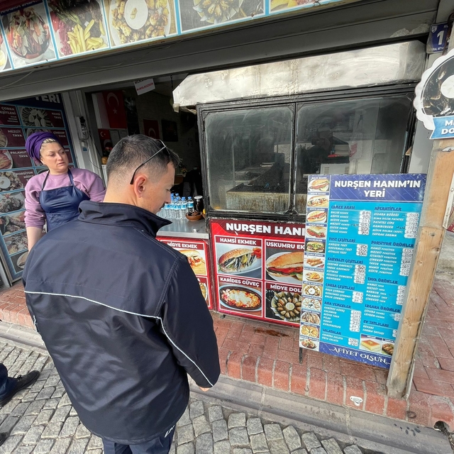 Amasra'da zabıtadan fiyat listesi denetimi