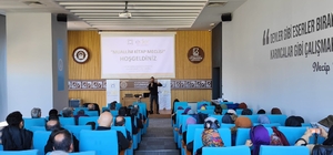 "Eğitim Değişim Okumaları Muallim Kitap Meclisi"ne yazar Şenel konuk oldu