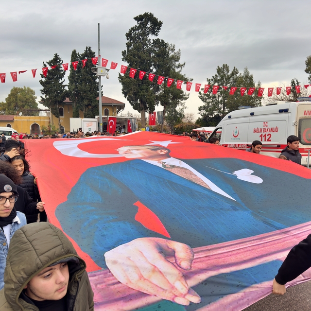 Cumhuriyetin Kurucusu Mustafa Kemal Atatürk'ün Osmaniye'ye gelişinin 99. yı...