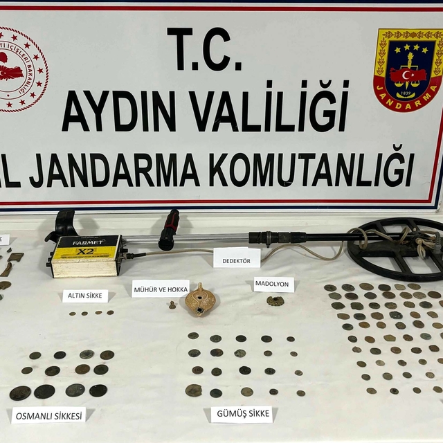 Tarihi eserleri satmaya çalışan şüpheliye gözaltı