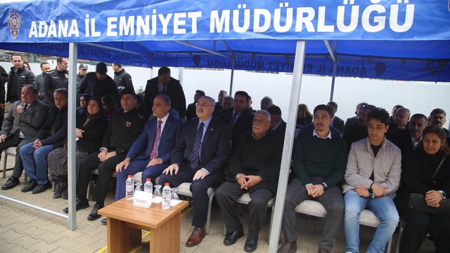 Adana'da Şehit Yılmaz Bozkurt Polis Merkezi Amirliği hizmete açıldı