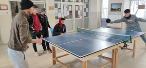 Sincik'te masa tenisi turnuvası düzenlendi