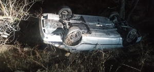 Evli çifti kaza ayırdı