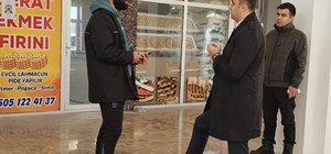 Hasankeyf Kaymakamı İmrak esnafı ziyaret etti 