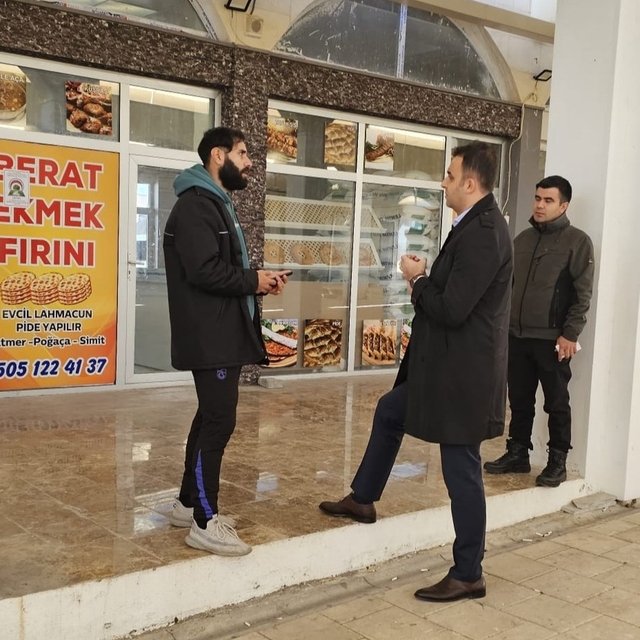 Hasankeyf Kaymakamı İmrak esnafı ziyaret etti