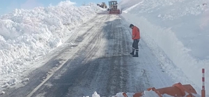 Çığ nedeniyle kapanan Hakkari-Şırnak kara yolu açıldı