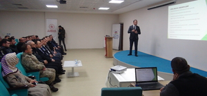 Tatvan'da "Küçük Dokunuşlar Büyük Hayaller Projesi" tanıtım toplantısı düze...