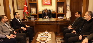 Tokat Belediye Başkanı Eroğlu'na ziyaret 