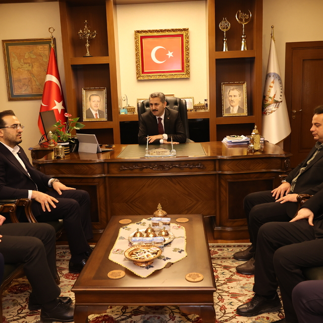 Tokat Belediye Başkanı Eroğlu'na ziyaret
