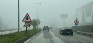 Bartın'da yoğun sis