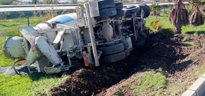 Emniyet şeridinde beton mikserinin çarpmasıyla öldü, kardeşi kaçarak kurtul...