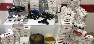 Samsun'da 31 bin makaron ele geçirildi