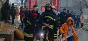 Gaziantep'te yangın çıkan binada mahsur kalan 5 kişi kurtarıldı