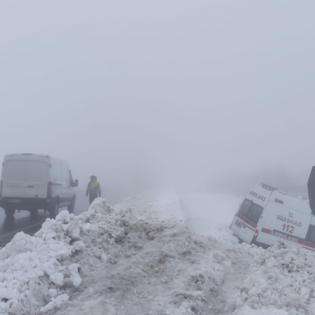 Bingöl'de ambulansın şarampole devrilmesi sonucu 6 kişi yaralandı