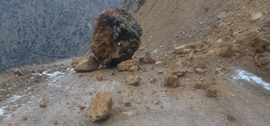 Batman'da heyelan meydana geldi