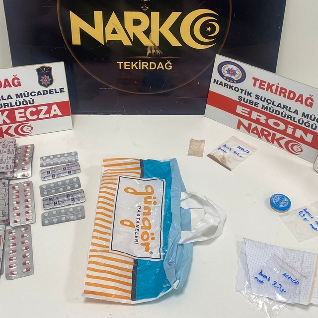 Tekirdağ'da uyuşturucu ticareti yaptıkları iddiasıyla 14 şüpheli yakalandı