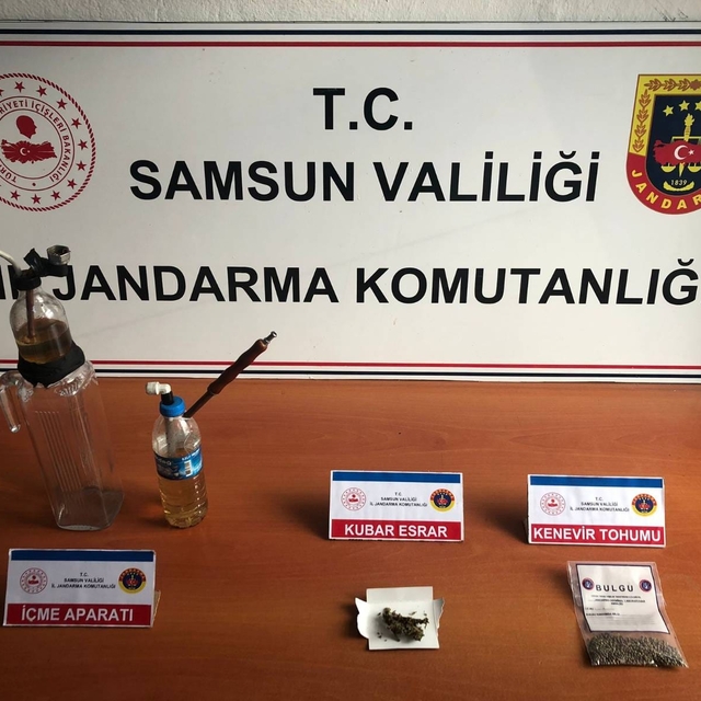 Samsun'da uyuşturucu operasyonunda 1 kişi yakalandı