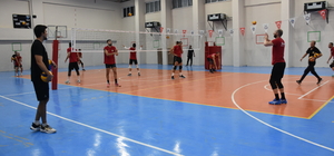 Cizre Belediyespor, Ziraat Bankkart maçı hazırlıklarını sürdürdü