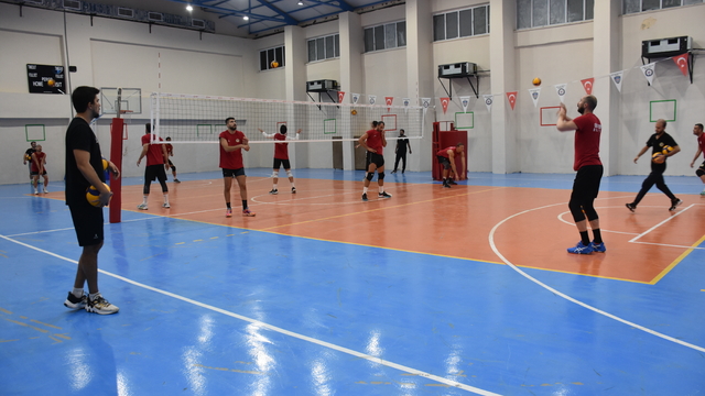 Cizre Belediyespor, Ziraat Bankkart maçı hazırlıklarını sürdürdü