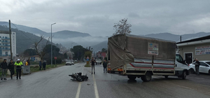 Aydın'da kamyonetle çarpışan motosikletin sürücüsü öldü
