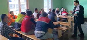 Ayancık'ta "Baba Okulu" projesi hayata geçirildi