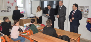 Espiye Kaymakamı Tengir, okul ziyaretlerini sürdürdü