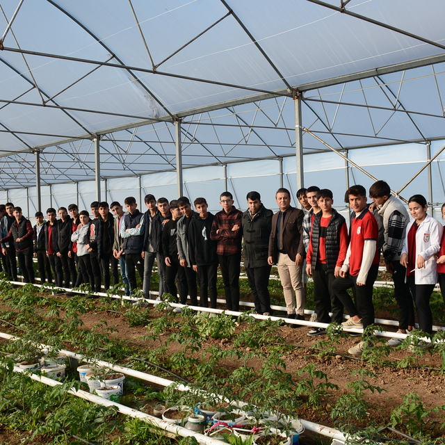 Hollanda Büyükelçiliğinden gönderilen lale soğanları Şırnak'taki okulda dik...