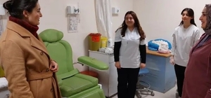 Çekerek Kaymakamı Bozkır, hastanede yatan hastaları ziyaret etti