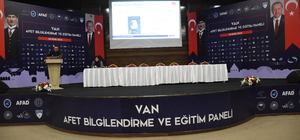 Van'da "Afet Bilgilendirme ve Eğitim Paneli" düzenlendi